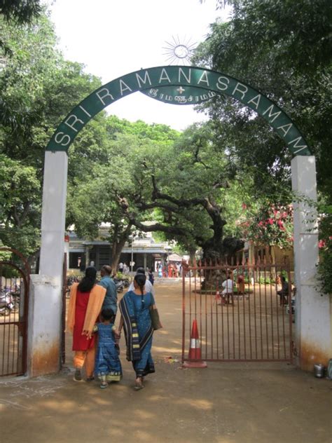 Waltzing Horses: Day One Ramana Maharshi Ashram Entrance