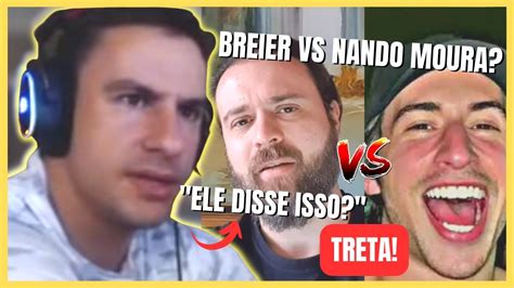 Super Xand O Reagindo Nando Moura Vs Breier Youtube