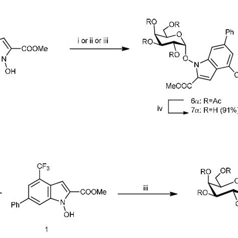 Glycosylation Of Acceptor 1 With Glycosyl Donors 5α And 6α Glycosyl Download Scientific Diagram