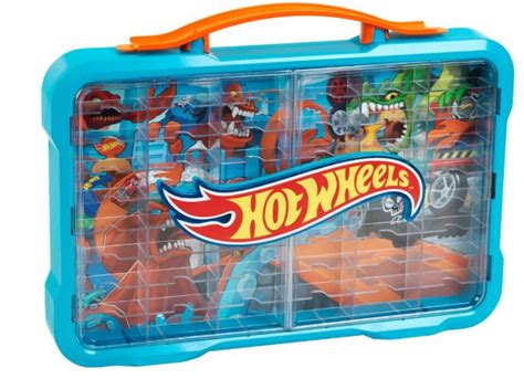 Hot Wheels Walizka Gara Na Autka Z Pod Wietlanym Logo Cena Opinie