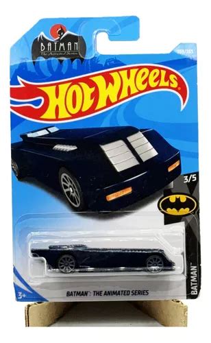 Hot Wheels Batimovil Batman Animated Series Batman Azul Env O Gratis