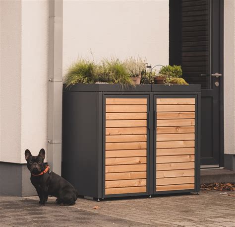 Meisterbox Forst Er M Lltonnenbox M Lltonnenboxen Aus Holz