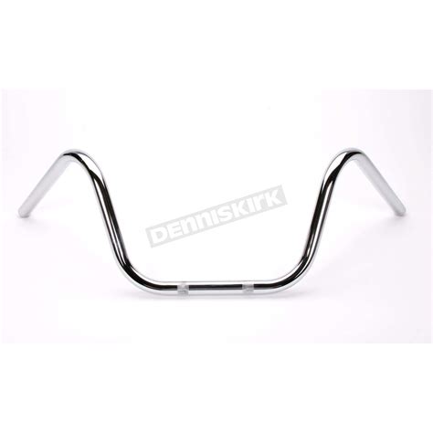 Flanders 1 In Cruiser Max Buckhorn Style Pullback Chrome Handlebar