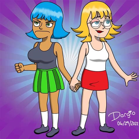 Leslie And Brianne By Dargio12 On Deviantart