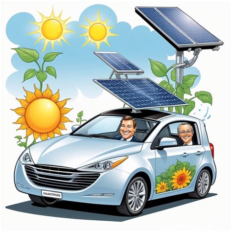 Self Cleaning Solar Powered Car System Stable Diffusion Online
