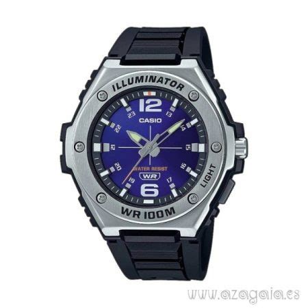 Reloj Casio MWA-100H-2AVEF / wr100m. / illuminator ....