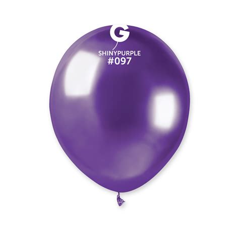 Gemar Latex Balloons Bag Of Shiny Purple Bargain Balloons