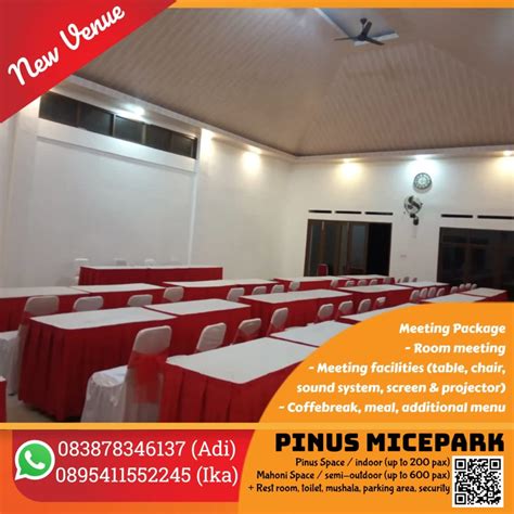 Sewa Gedung Meeting Room Ruang Pertemuan Indoor Dan Semi Outdoor