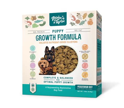 Clusters Puppy Growth Formula – Revive & Thrive Holistic Dog