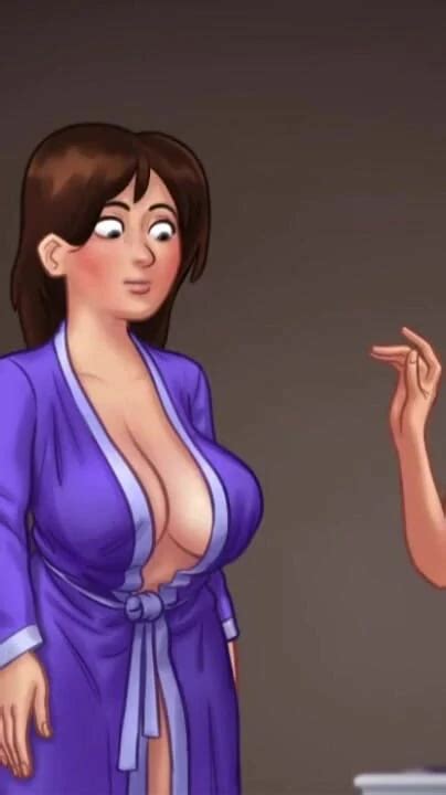 Epischer Moment Aus Summertime Saga Reife Stief Milf Sieht Zum Ersten Mal Einen Riesigen