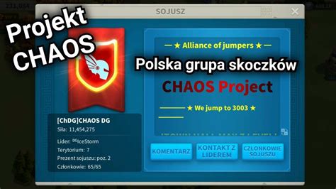 Projekt Chaos Polska Grupa Skoczk W W Rise Of Kingdoms Na Kr Lestwo