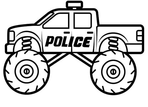Truk Monster Polisi