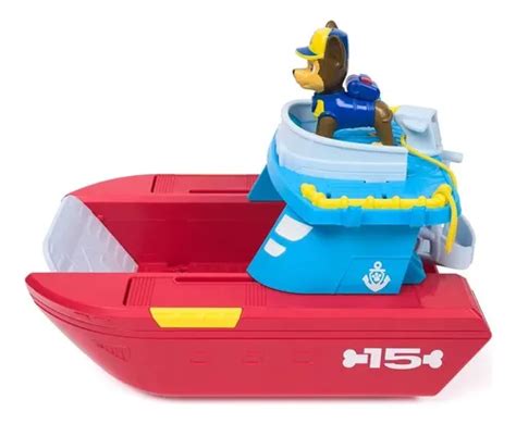 Patrulha Marítima Brinquedo - Barco Patrulha Maritima Brinquedo Pow Patrol Chase Sunny | Frete grátis