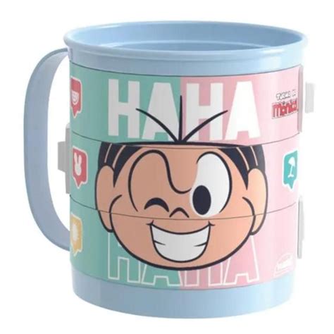 Caneca Divertida Turma Da Mônica Criança Infantil 360ml - Plasútil ...