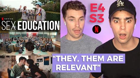SEX EDUCATION S E EVIL HEADTEACHER GAY GUYS REACT Corey Schultz
