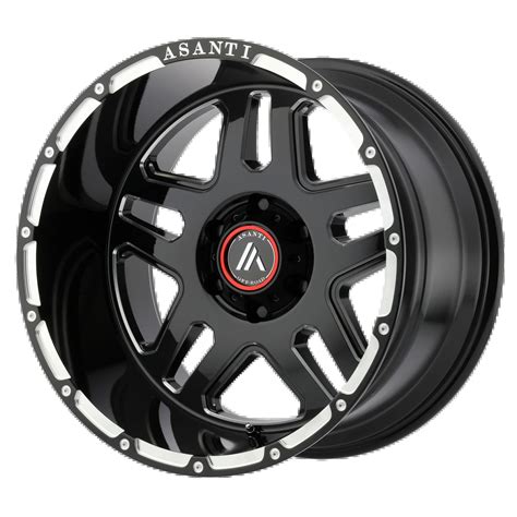 Ab809 22105018ngm 22x10 5x127 18 Offset Asanti Off Road Rims Ab809