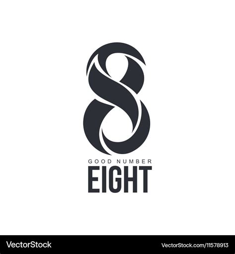 black  white number  logo   abstract