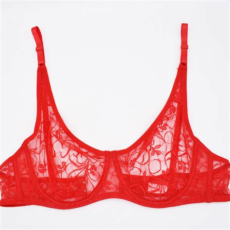 Women Brassiere Transgender Sexy Lingerie Skintight Lace Bralette Bras Underwear EBay