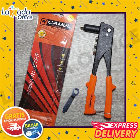 Tang Camel Hand Riveter With Multi Sizes Blocker Tang Rivet Camel