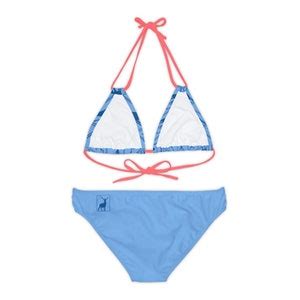 Strappy Bikini Set AOP Etsy