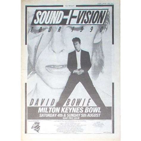 Milton Keynes Bowl And Uk Promo Type Advert Concert