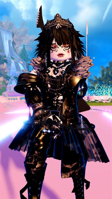 Goth Masc Fit On Royalehigh In 2024 Royal High Roblox Outfits Boy