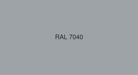 RAL Window grey [RAL 7040] Color in RAL Classic chart