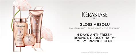 amazoncom kerastase gloss absolu high shine anti frizz shampoo