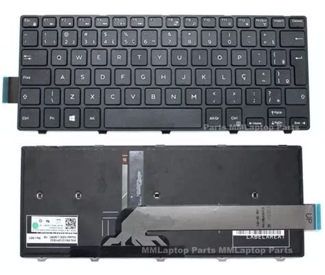 Teclado Para Note Dell Inspiron I A Abnt Iluminado Frete Gr Tis