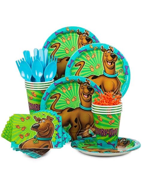 Shop For Scooby Doo Standard Kit And Other Themed Tableware Party