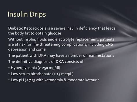 insulin drips pptx