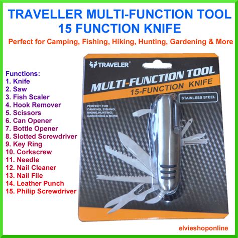 traveler multi function tool  function tool lazada ph