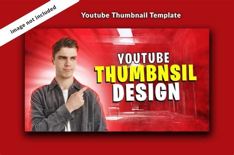 Premium Psd Youtube Thumbnail Design Template Psd