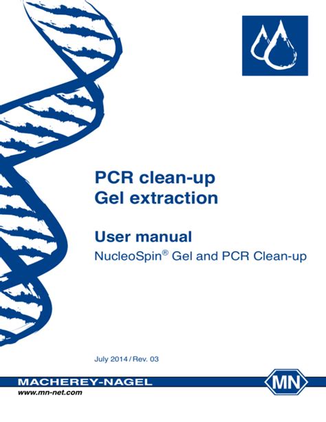 Pcr Clean Up Gel Extraction Macherey