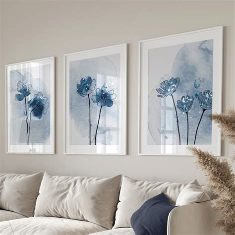 Blue Wall Decor - Etsy