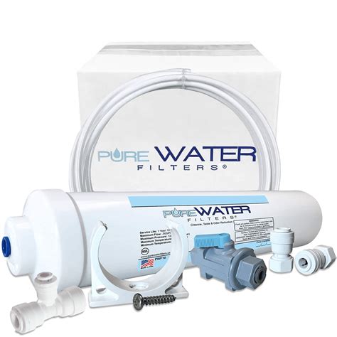 Inline Water Filter Kit for Ice Makers - PureWater Filters