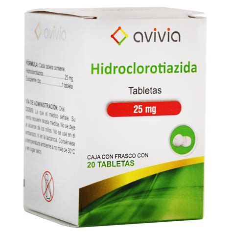 Medically Hidroclorotiazida C Tabs Mg Farmacia A Domicilio