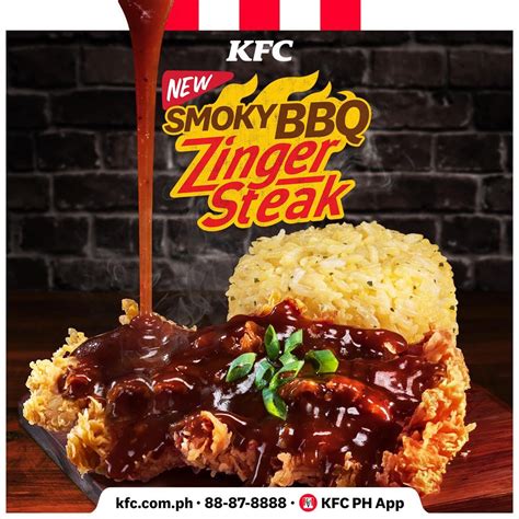 Kfc Philippines On Twitter Cravin’ Something Smokingood Try Our New Smoky Bbq Zinger Steak