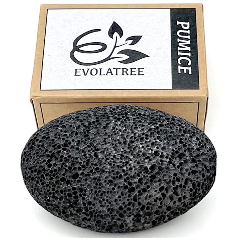 Evolatree Pumice Stone for Feet - Exfoliating Lava Scrub for Hard Skin