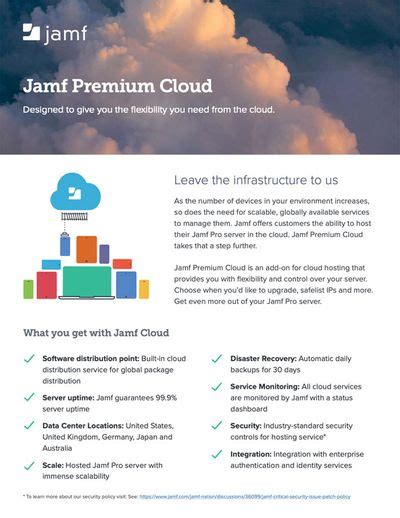 Jamf Premium Cloud Add On For Cloud Hosting