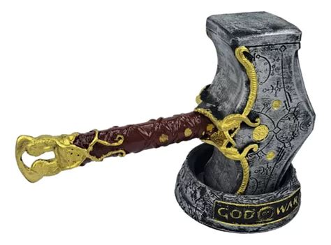 Martelo Thor God Of War Ragnarok Mjolnir Base Cosplay Frete Gr Tis