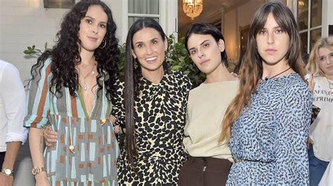 Demi Moore and daughters surprise fans with baby photo - and its twins
