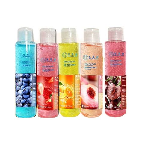 Kajiali Pcs Edible Fruit Flavor Adult Lubricant Gel Lube Edible Oral Sex Sexual Massage Oil