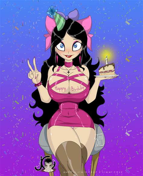 Happy Birthday To Me By Hannah Minx By ArtJimx Hentai Foundry