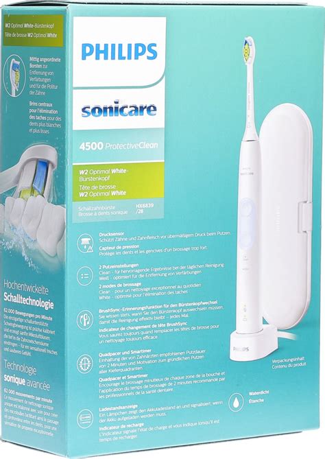 Philips Sonicare Protectiveclean 4500 Hx6839/28 in der Adler Apotheke