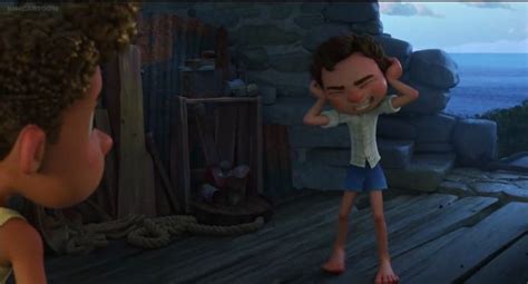 Pin By X M Doodles On Luca Pixar Reference Screenshots Gay Fish Lucas Scenes