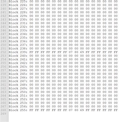MIFARE Classic 4K, Sectors Read: 32/40 - NFC - Flipper Zero Community