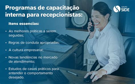 Atividades De Um Recepcionista - Treinamento Para Recepcionista: 8 Dicas Para Um Atendimento