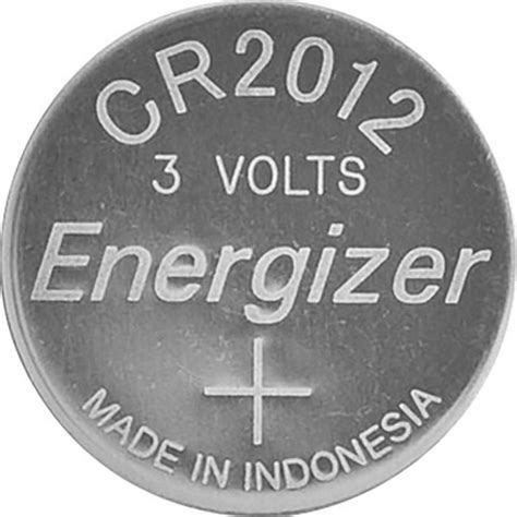 Energizer CR2012 battery - CR2012