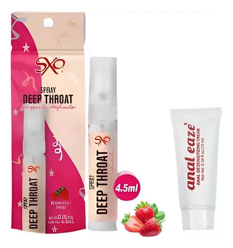 Lubrigel Spray Anestesico Deep Throat Anestesico Anal Eaze Fresa Mercadolibre